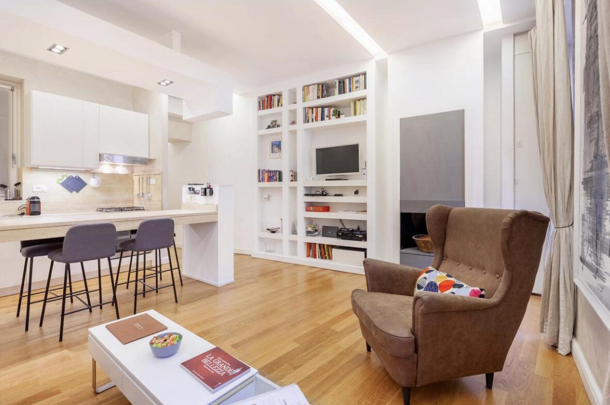 Campo Dei Fiori Modern Apartment With Terrace 罗马 外观 照片